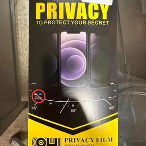 Privacy Film for Smartphones - Black